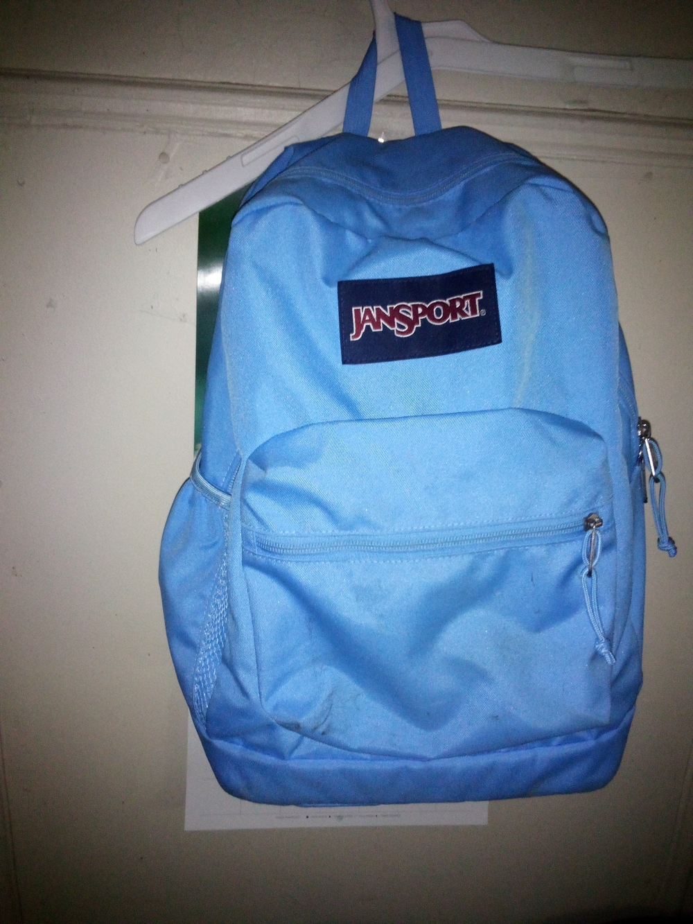 JanSport Light Blue Classic Backpack - Men Bags